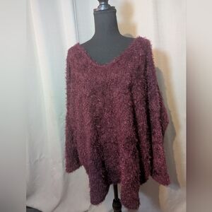 Plush Burgundy Sweater